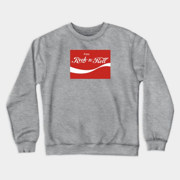 Rock and Roll Crewneck Sweatshirt by earth angel